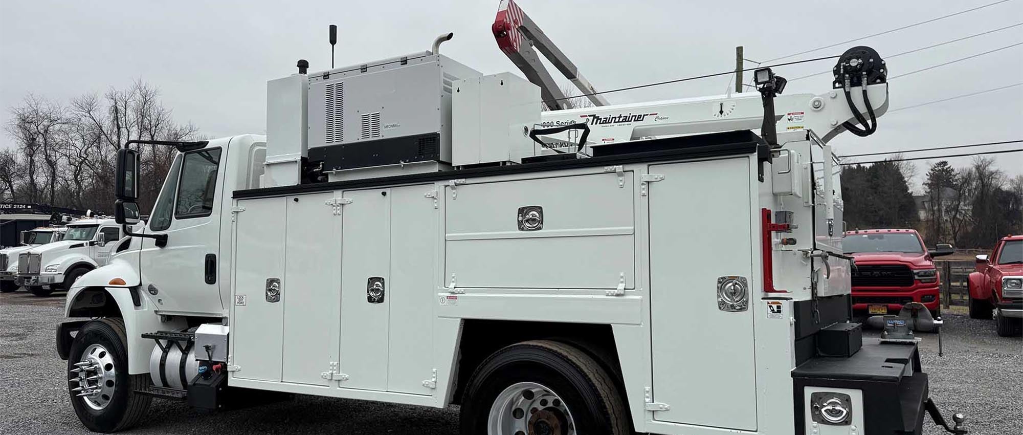 Crane Service Trucks for Sale